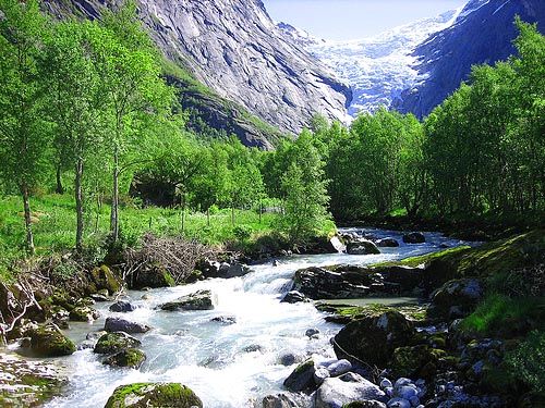 挪威峽灣：絕對(duì)的視覺(jué)震撼圖片